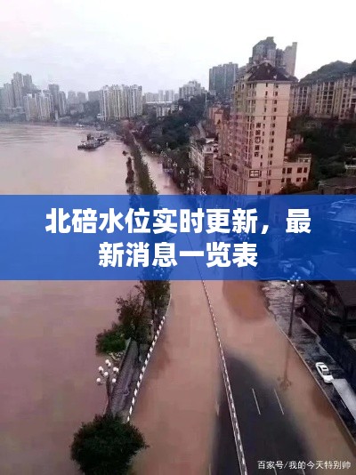 北碚水位实时更新，最新消息一览表